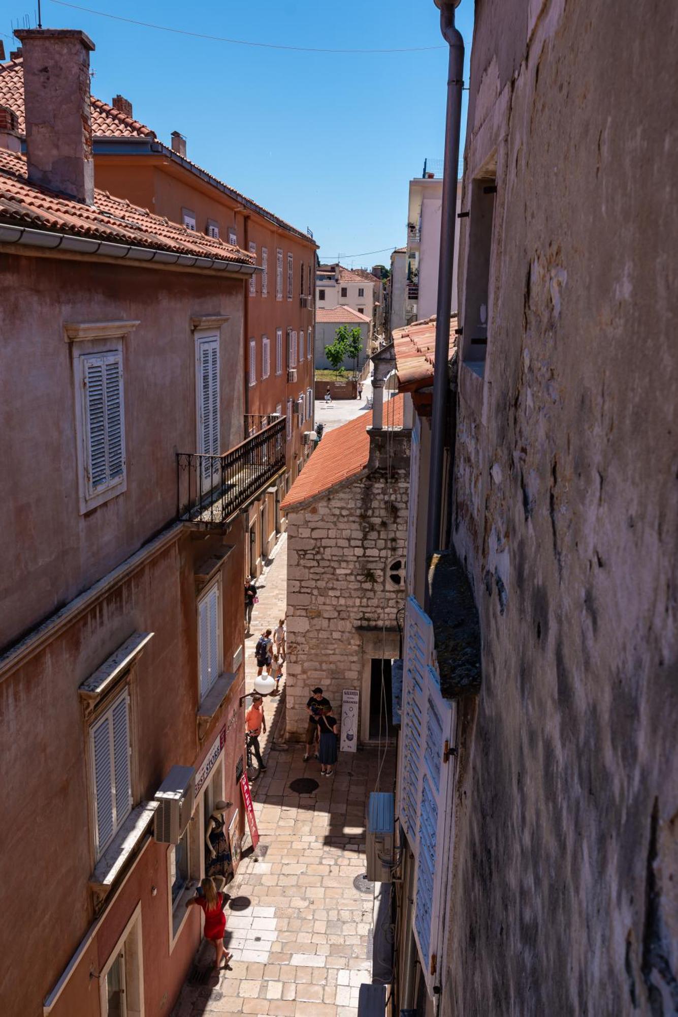 Timeless Antique Old Town With Terrace Apartment Zadar Exterior photo